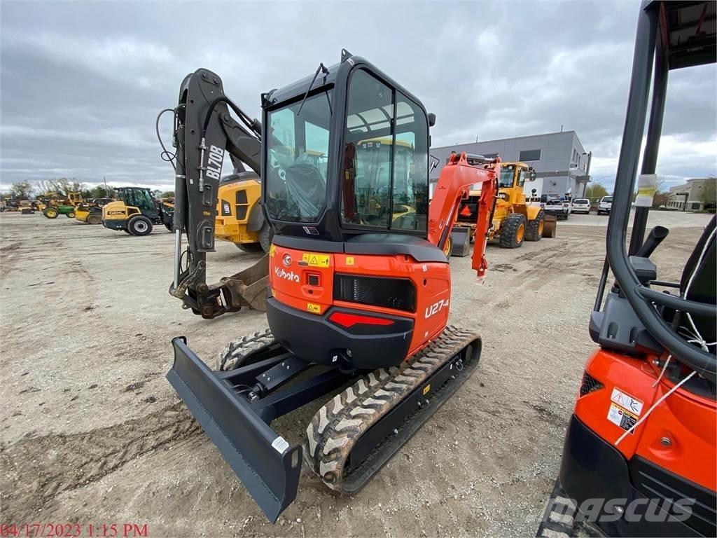 Kubota U27-4 Мини екскаватори < 7 т