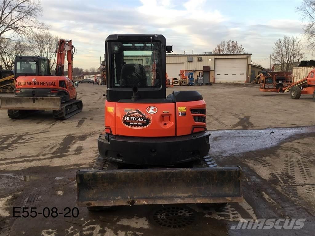 Kubota U55-4 Мини екскаватори < 7 т