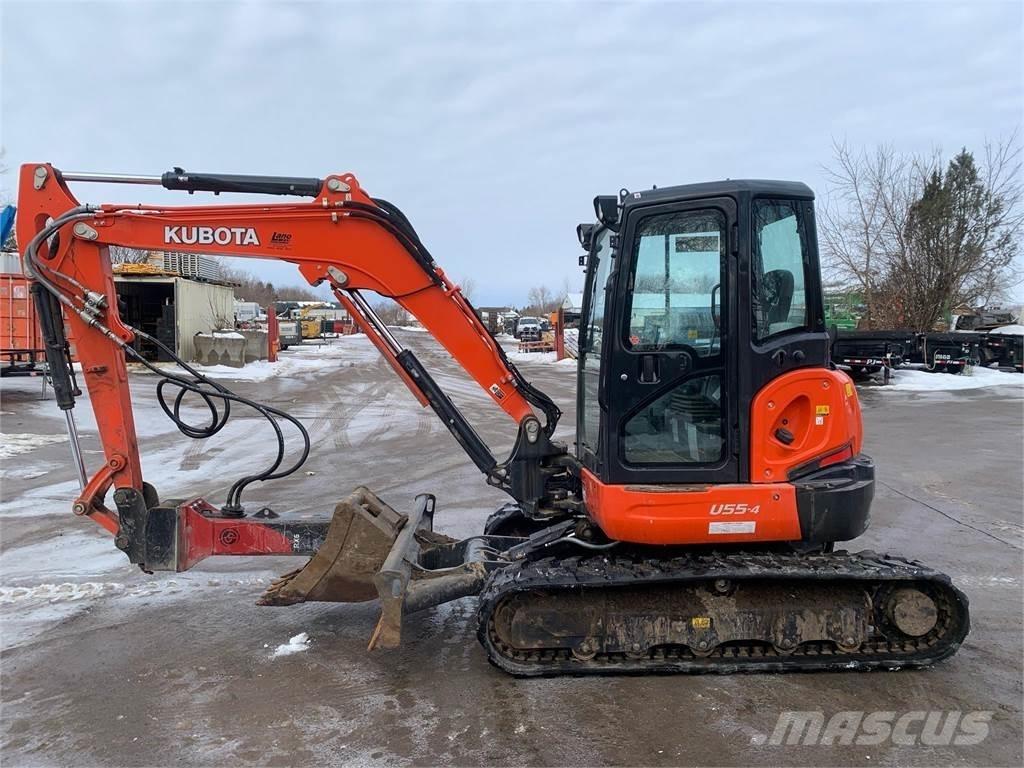 Kubota U55-4 Мини екскаватори < 7 т