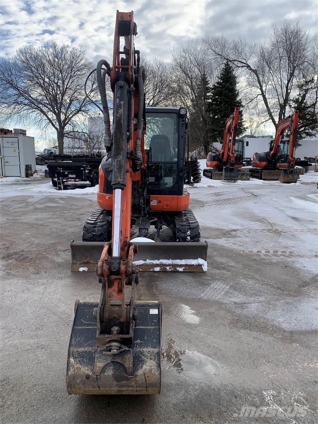 Kubota U55-4 Мини екскаватори < 7 т