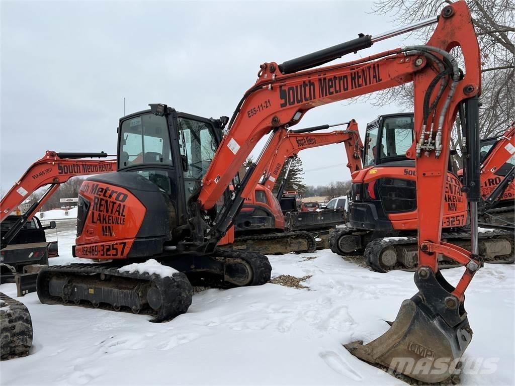 Kubota U55-5 Мини екскаватори < 7 т