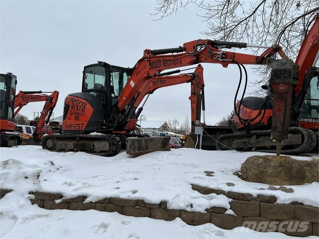 Kubota U55-5 Мини екскаватори < 7 т