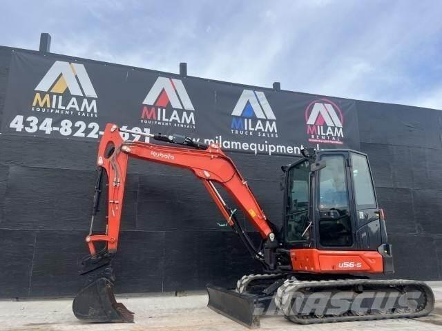 Kubota U56-5 Мини екскаватори < 7 т