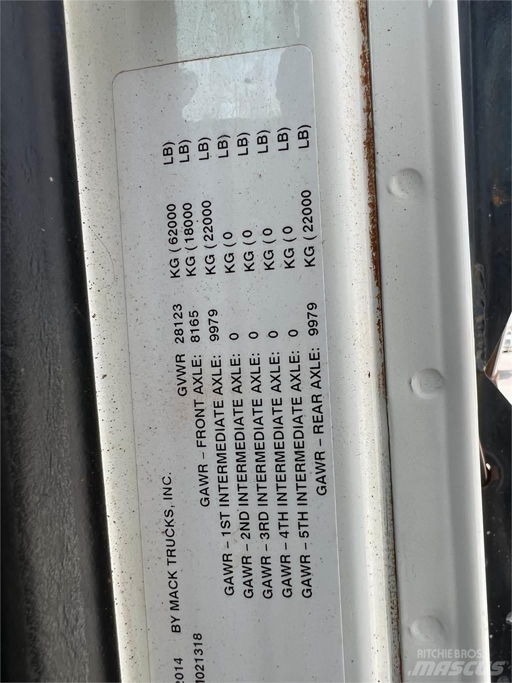 Mack GRANITE GU713 Строителство - Други