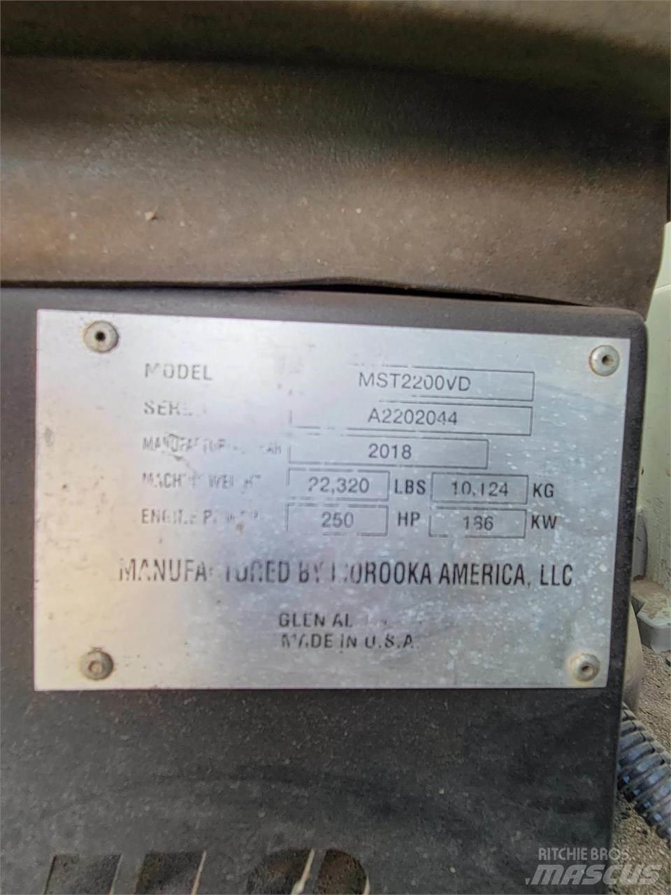 Morooka MST2200VD Верижни дъмпери