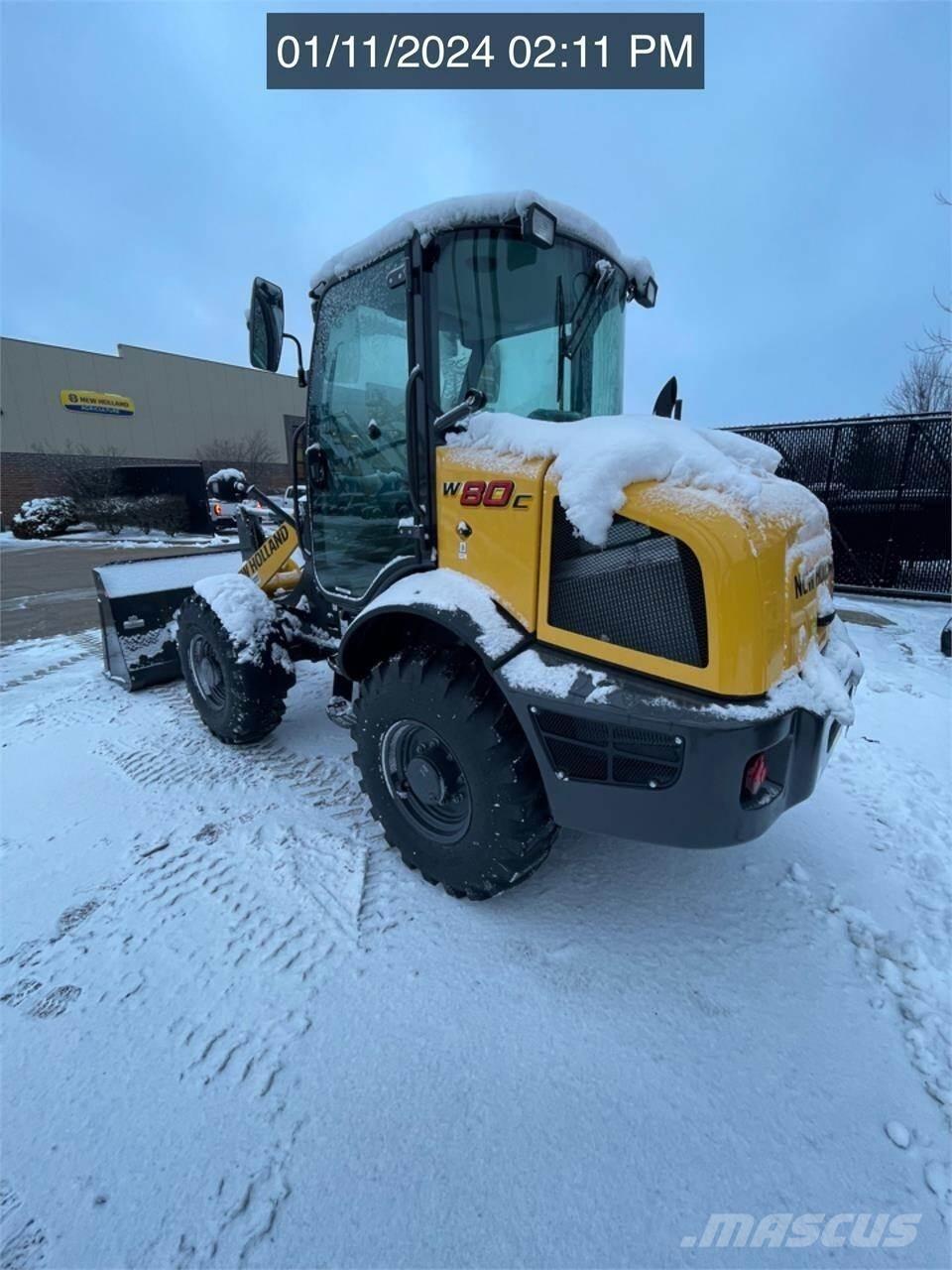 New Holland W80C Колесни товарачи