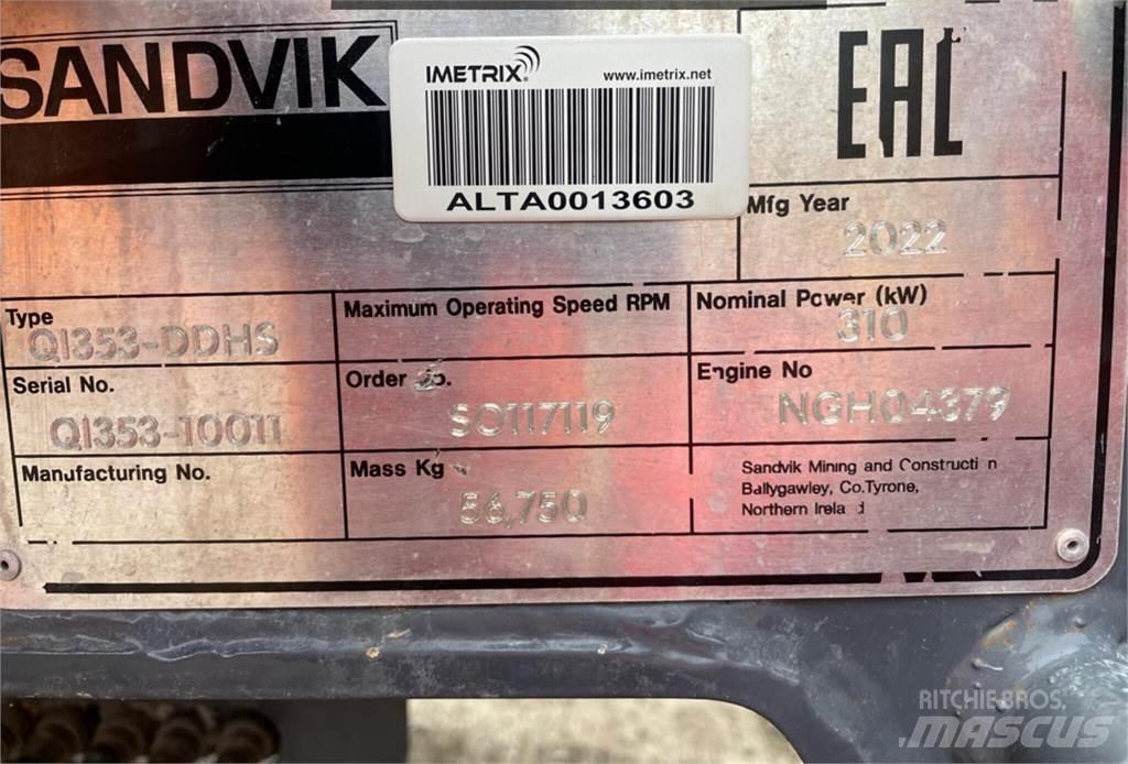 Sandvik QI353-DDHS Трошачки