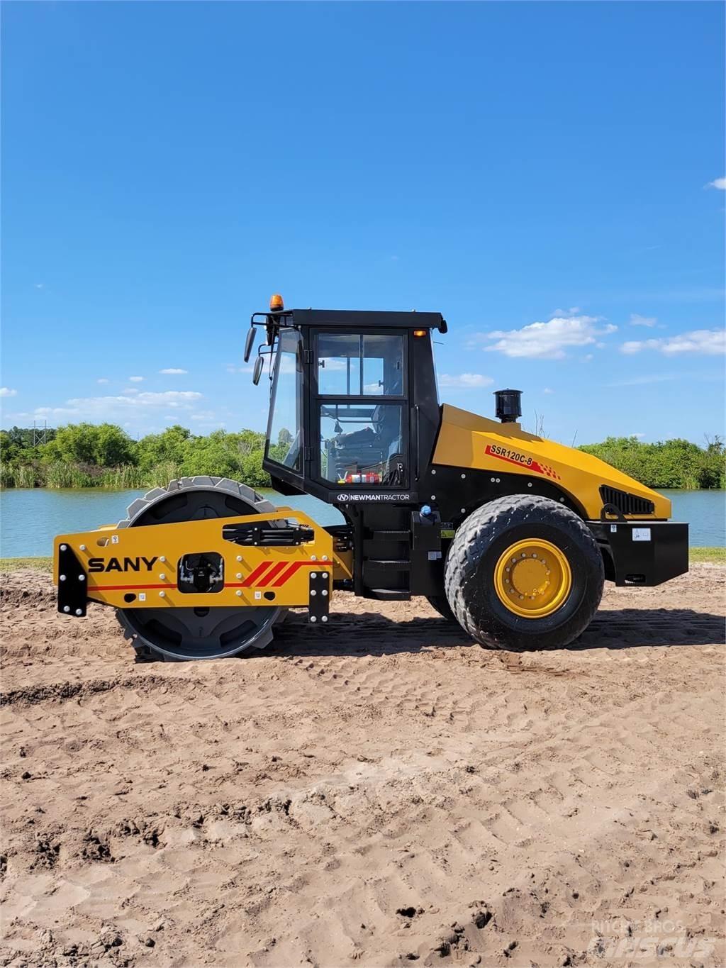 Sany SSR120C-8 Двойни барабанни ролки
