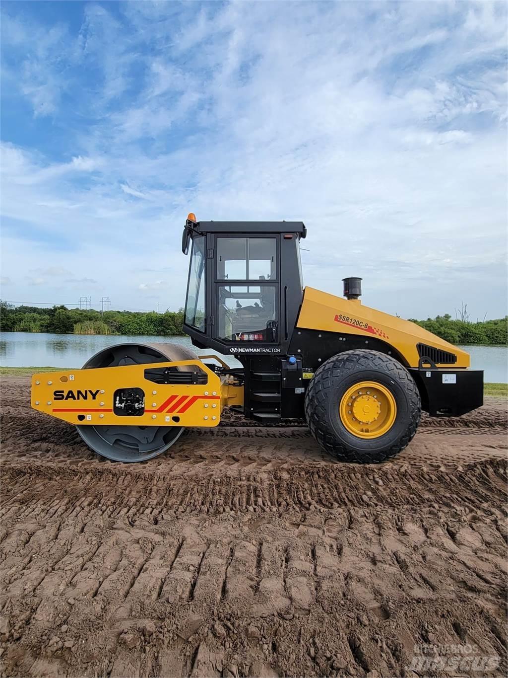 Sany SSR120C-8 Двойни барабанни ролки
