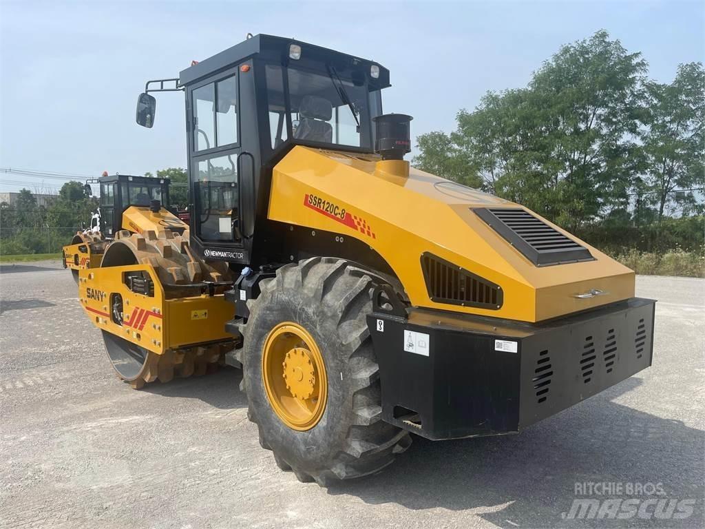 Sany SSR120C-8 Двойни барабанни ролки
