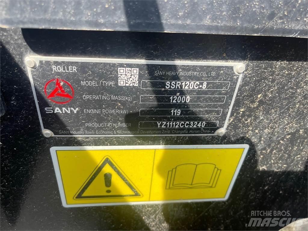 Sany SSR120C-8 Двойни барабанни ролки
