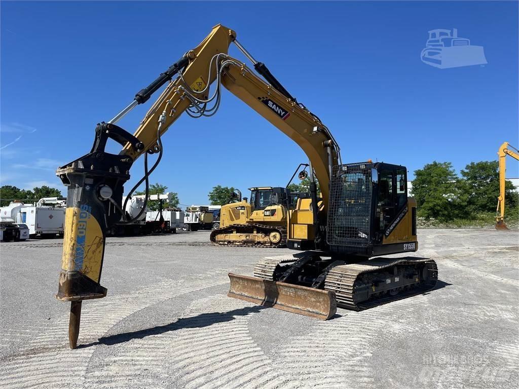 Sany SY155U Верижен екскаватор