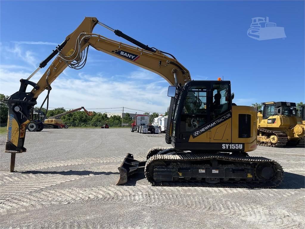 Sany SY155U Верижен екскаватор