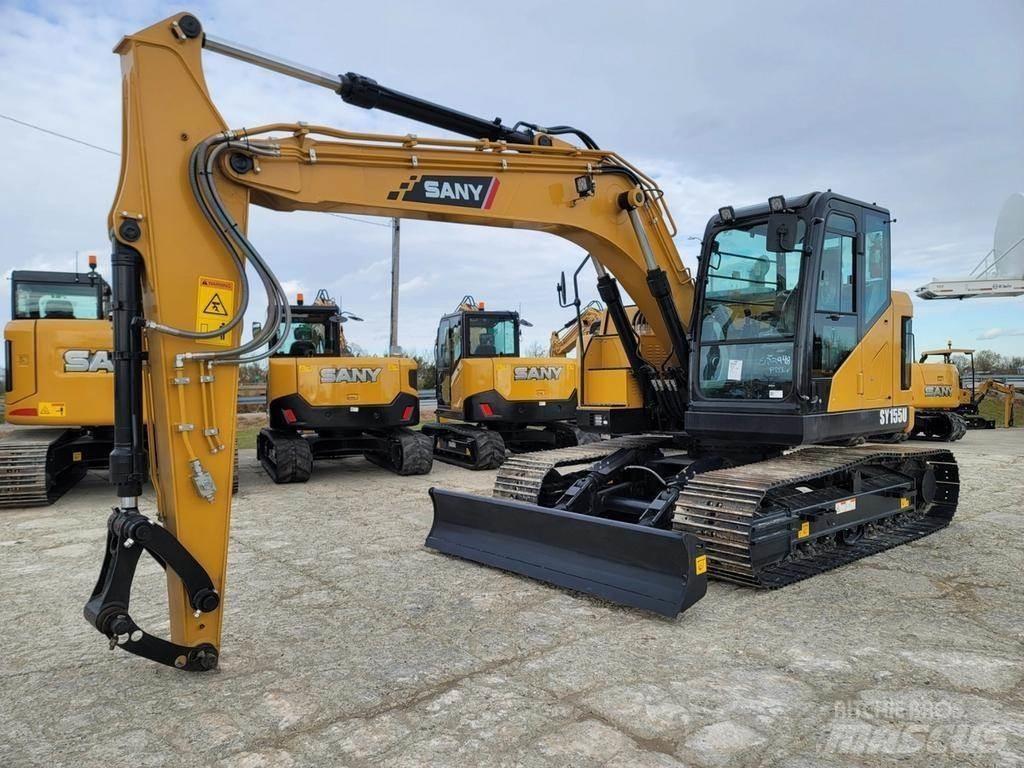 Sany SY155U Верижен екскаватор