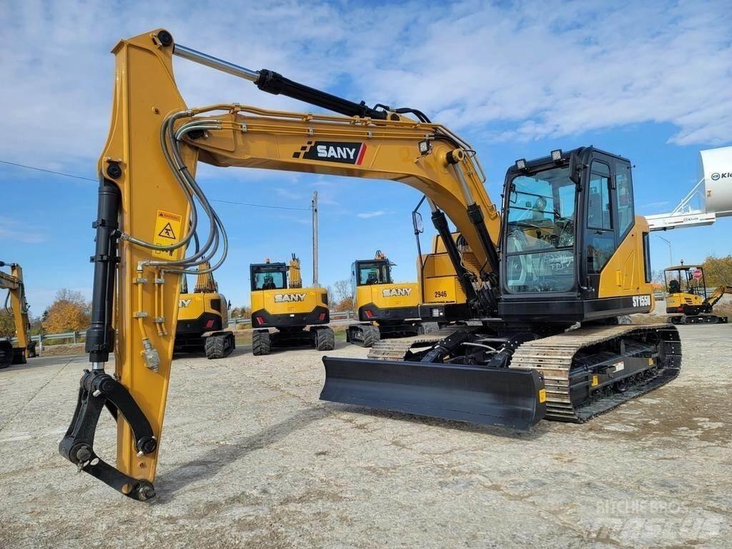 Sany SY155U Верижен екскаватор