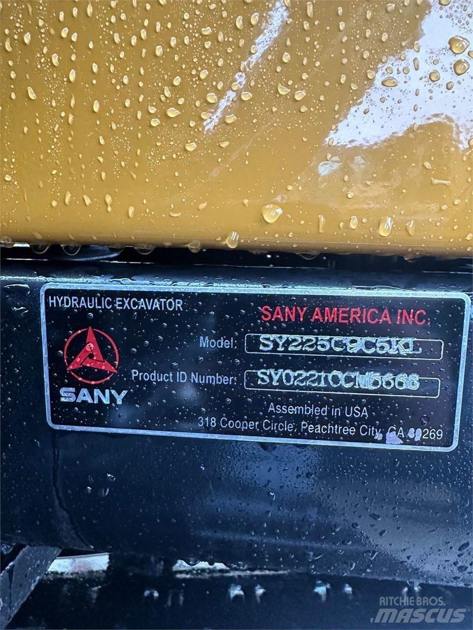 Sany SY225C Верижен екскаватор