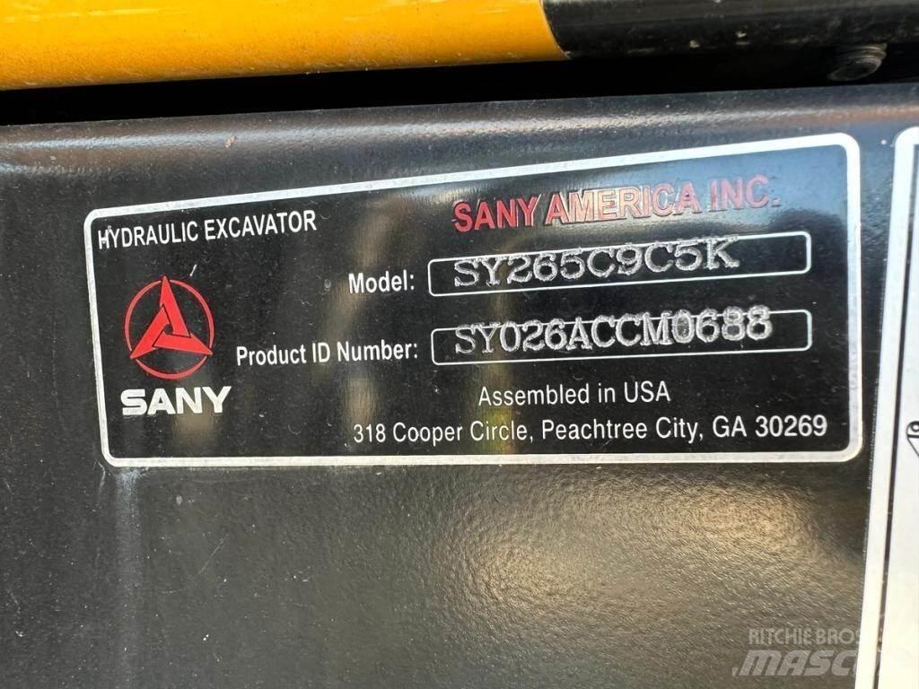 Sany SY265C LC Верижен екскаватор