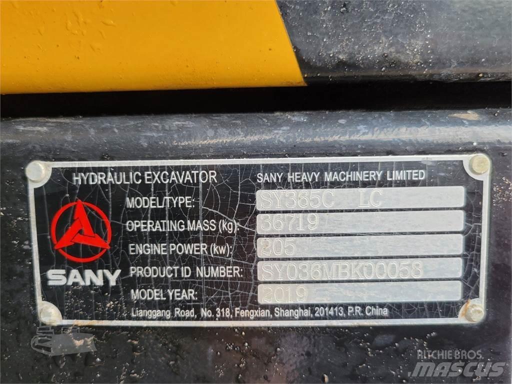 Sany SY365C Верижен екскаватор