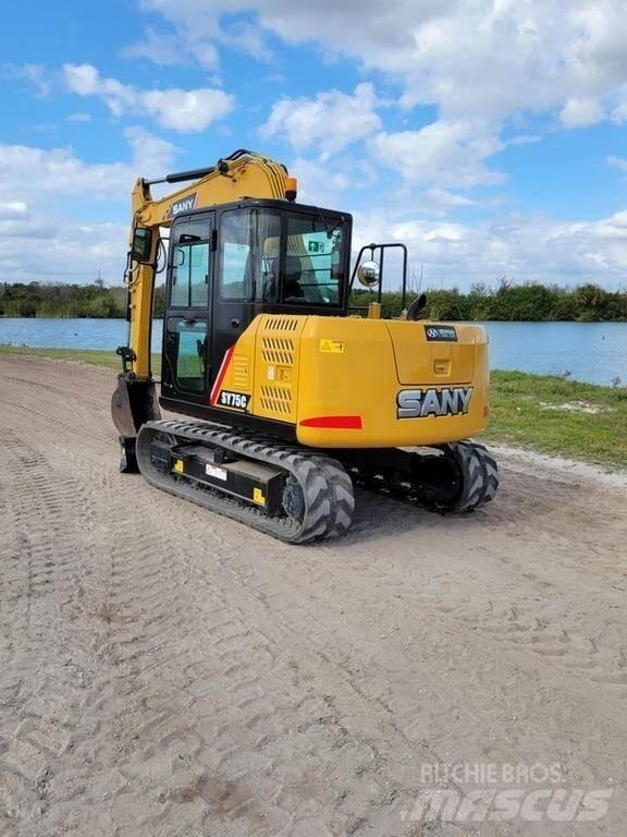 Sany SY75C Верижен екскаватор
