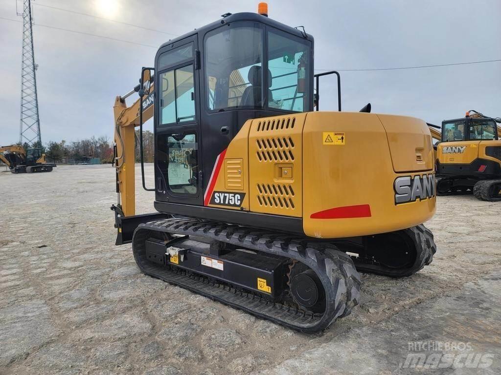 Sany SY75C Верижен екскаватор
