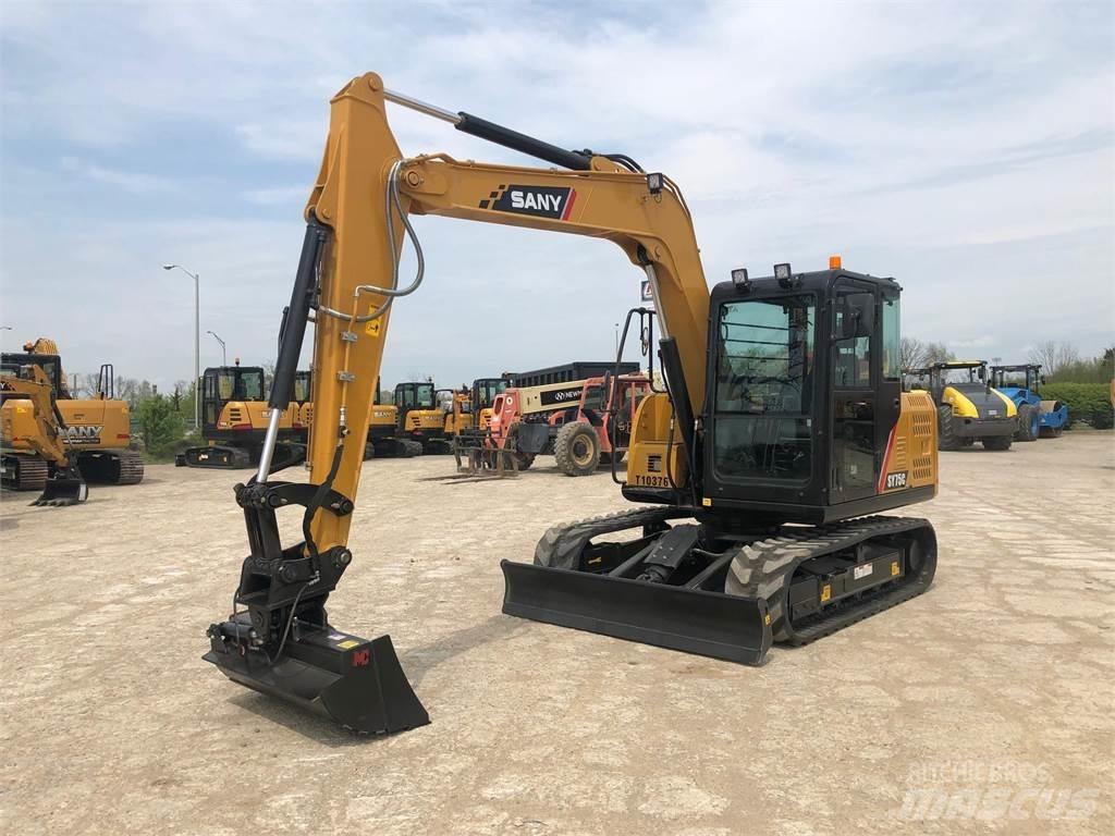 Sany SY75C Верижен екскаватор