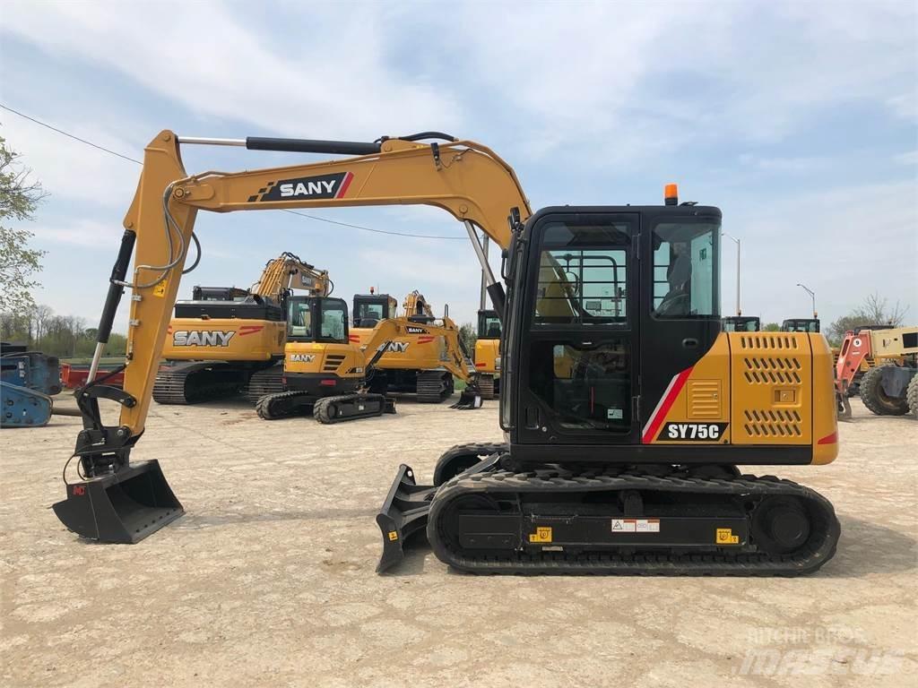 Sany SY75C Верижен екскаватор