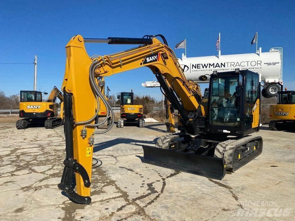 Sany SY80U Верижен екскаватор