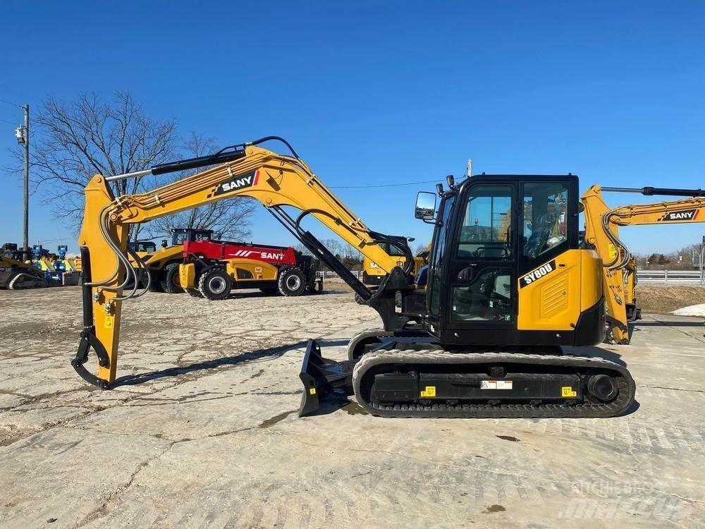 Sany SY80U Верижен екскаватор