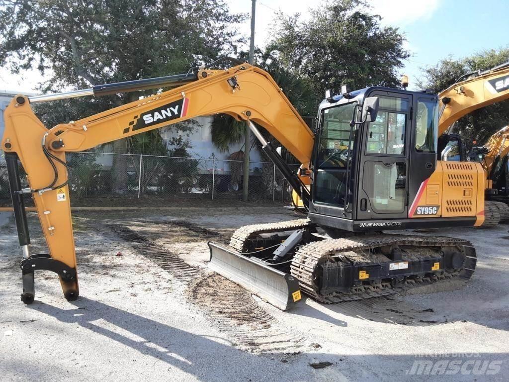 Sany SY95C Верижен екскаватор