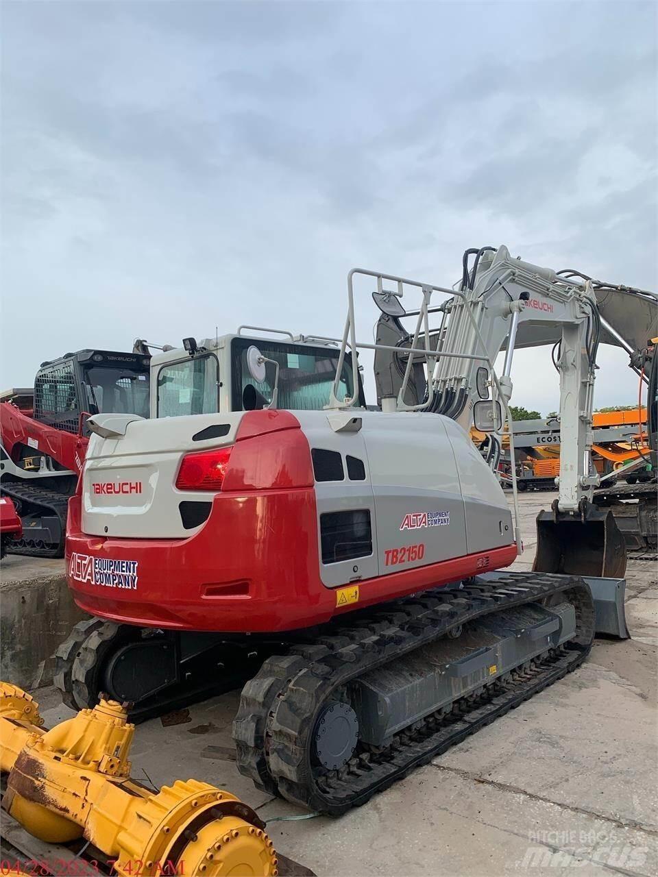 Takeuchi TB2150 Верижен екскаватор