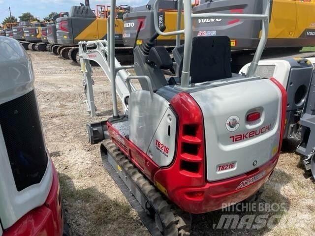 Takeuchi TB216 Мини екскаватори < 7 т