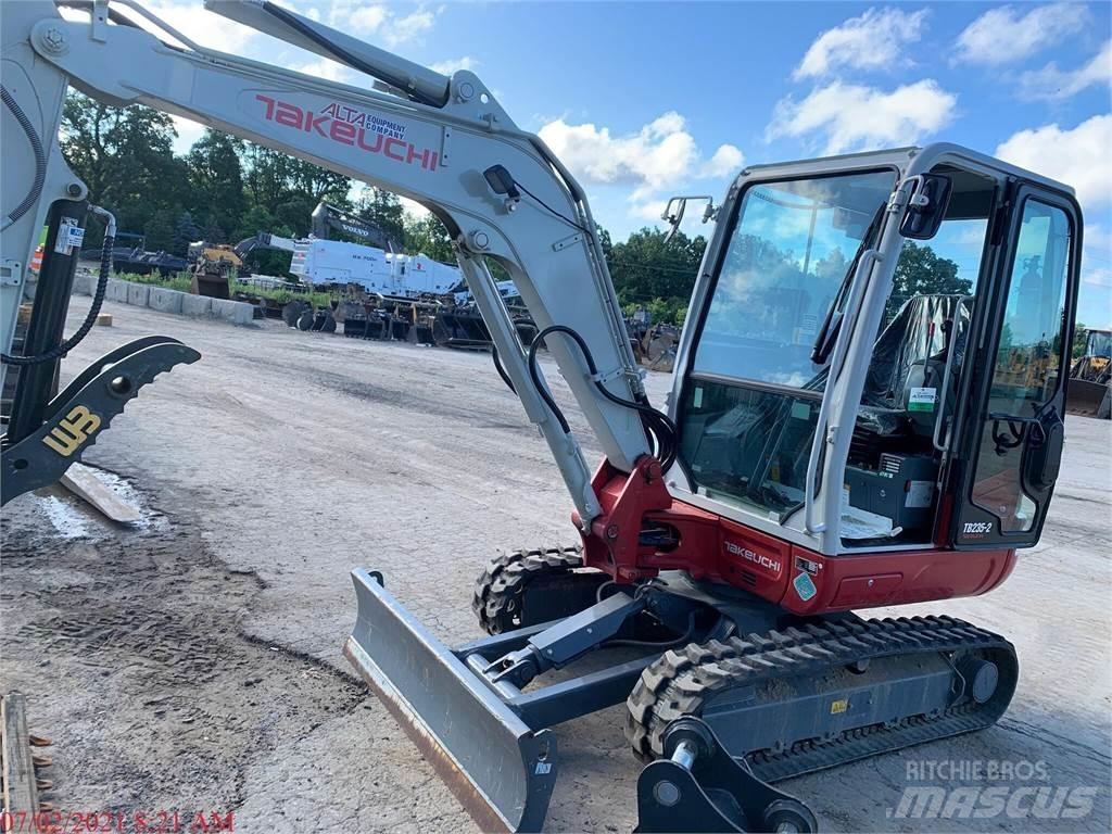 Takeuchi TB235-2 Мини екскаватори < 7 т