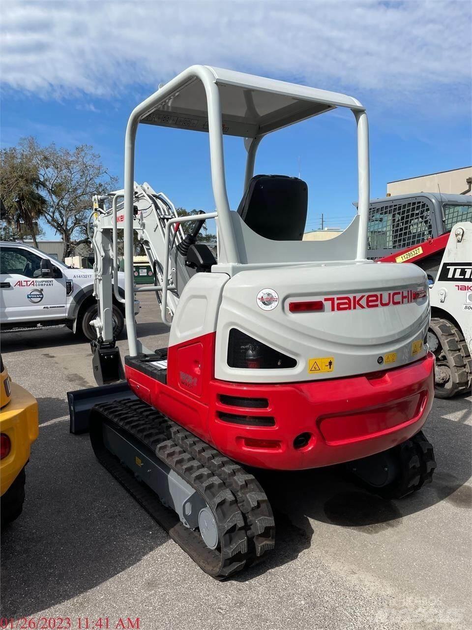 Takeuchi TB235-2 Мини екскаватори < 7 т
