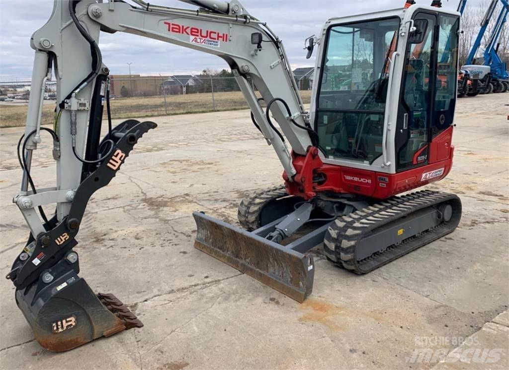 Takeuchi TB235-2 Мини екскаватори < 7 т