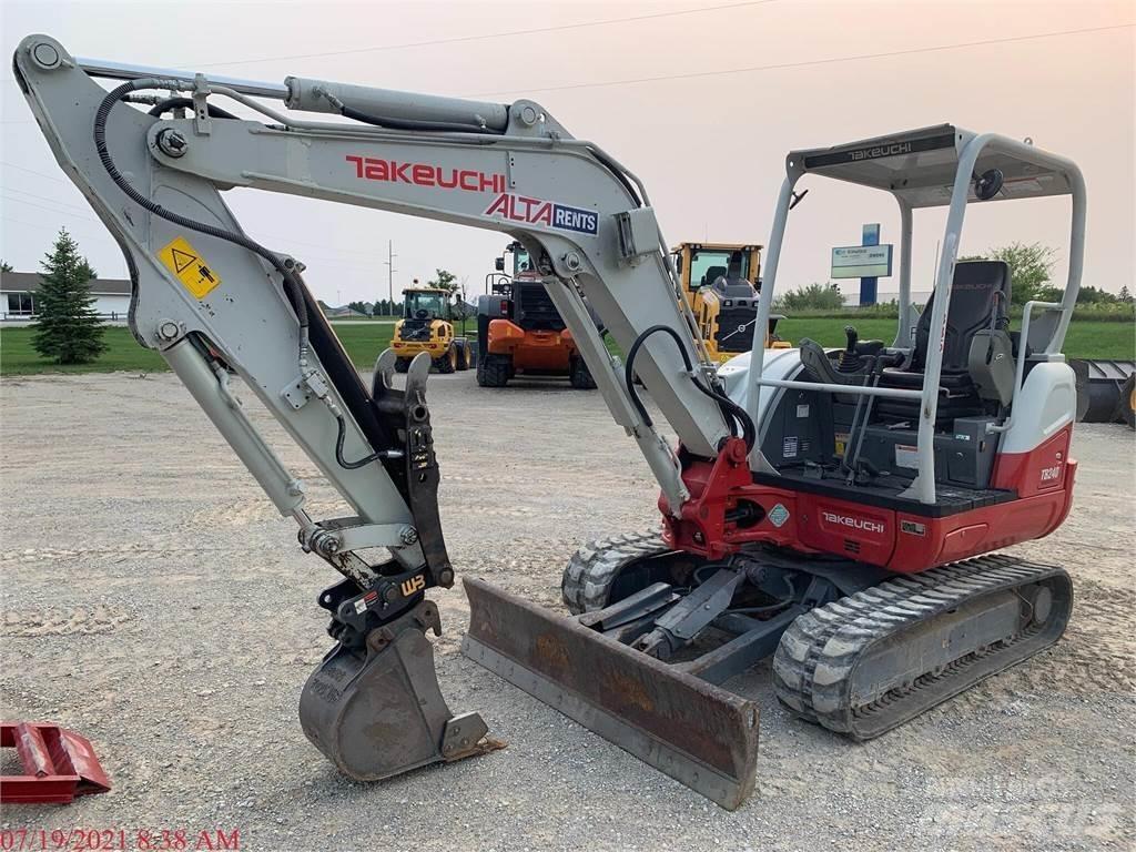 Takeuchi TB240 Мини екскаватори < 7 т