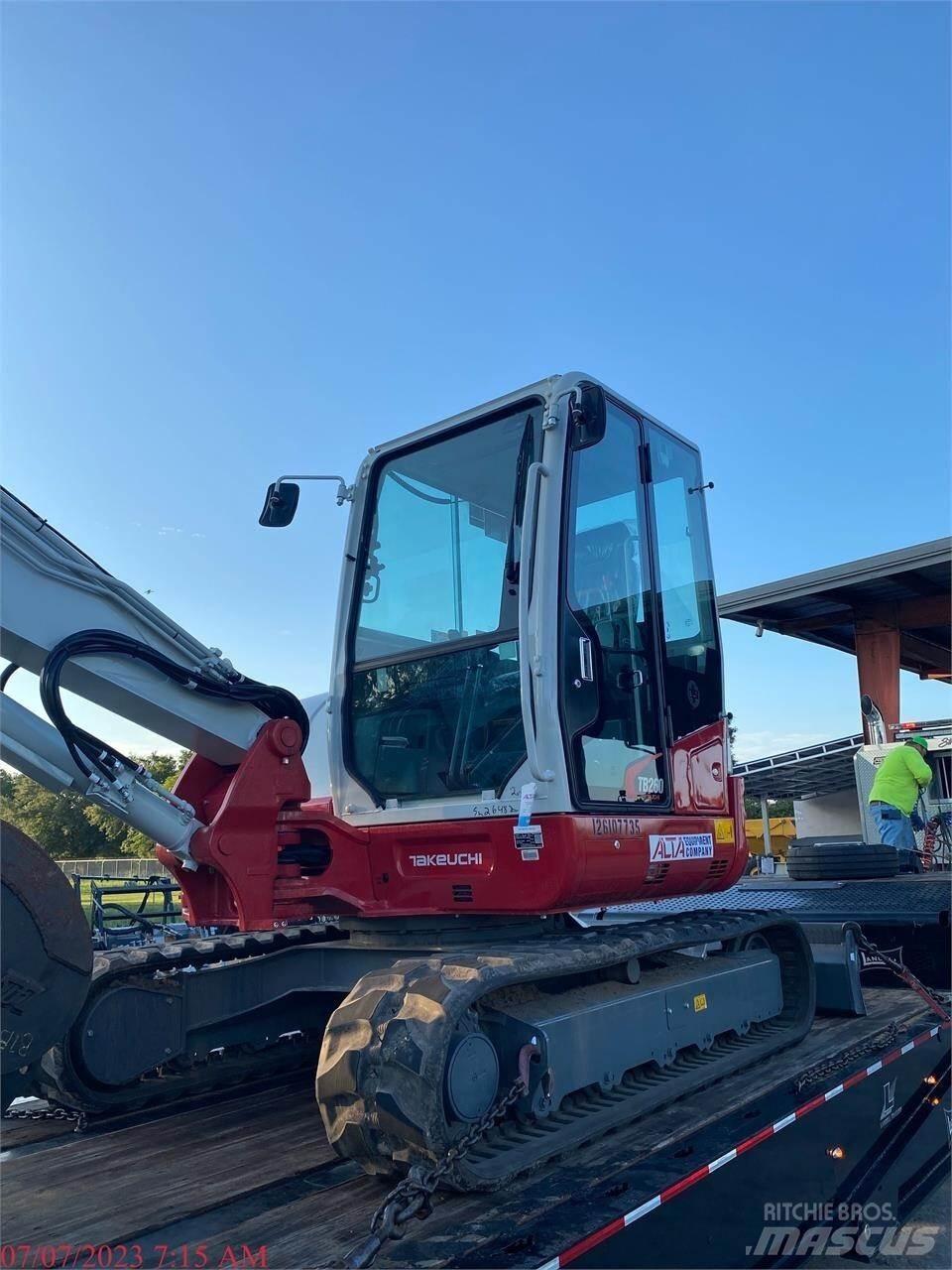 Takeuchi TB260 Верижен екскаватор