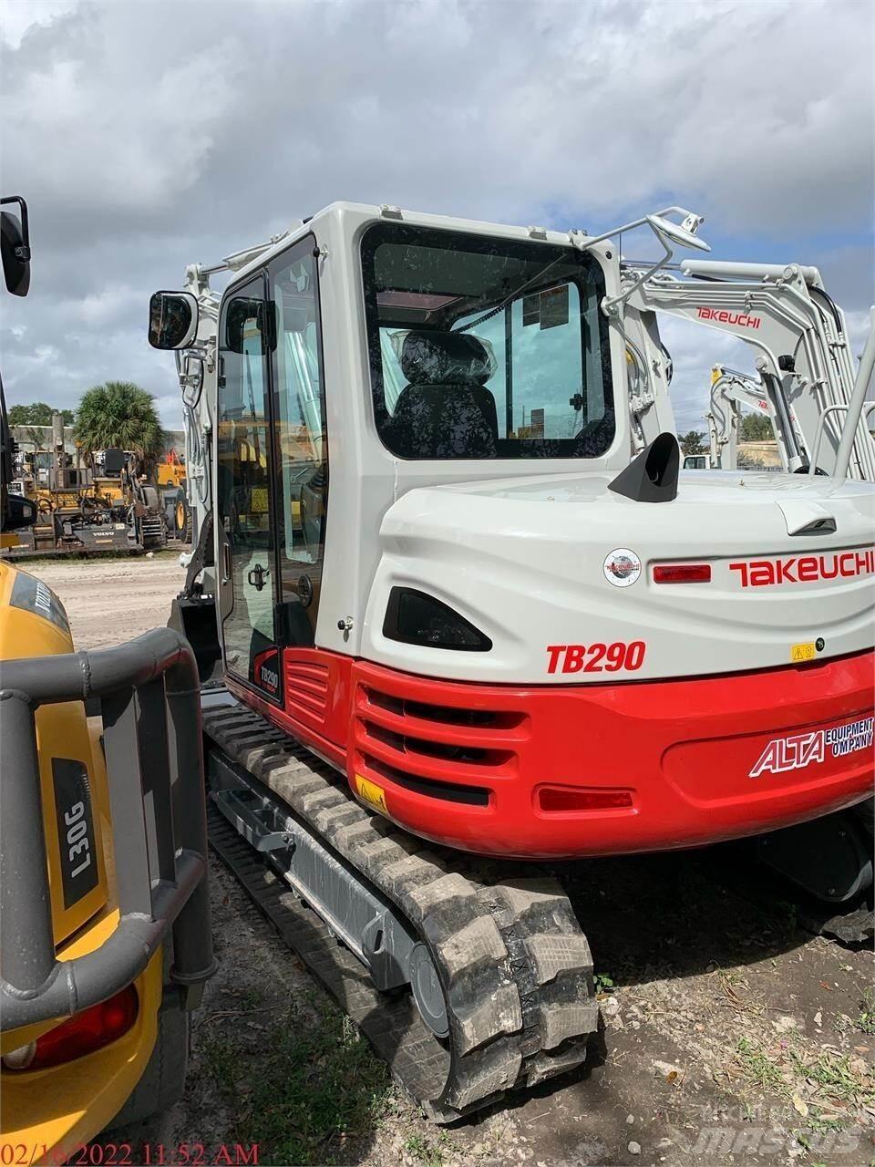 Takeuchi TB290 Верижен екскаватор