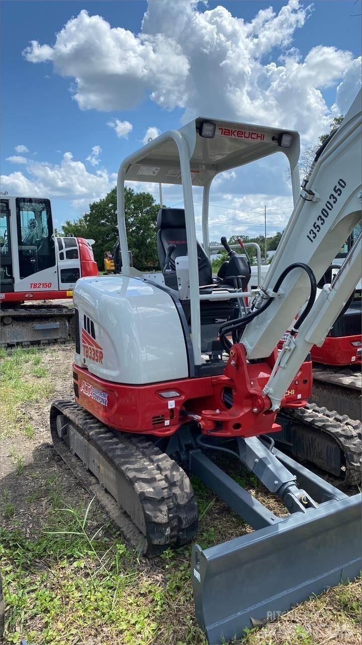 Takeuchi TB335R Мини екскаватори < 7 т
