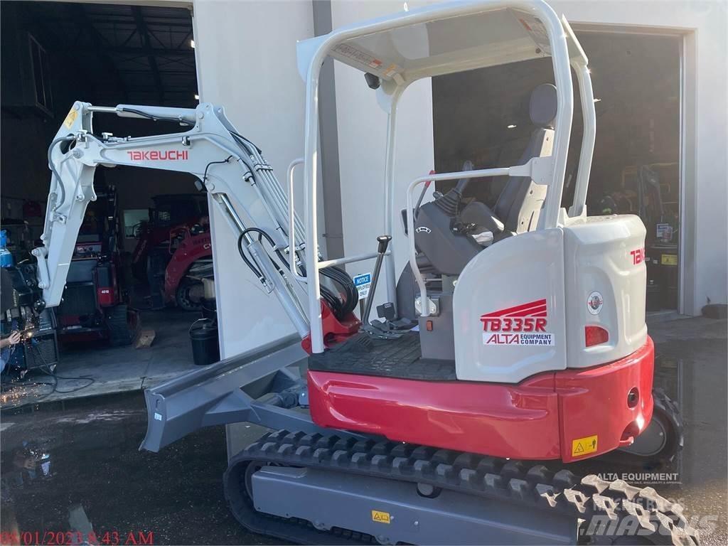 Takeuchi TB335R Мини екскаватори < 7 т