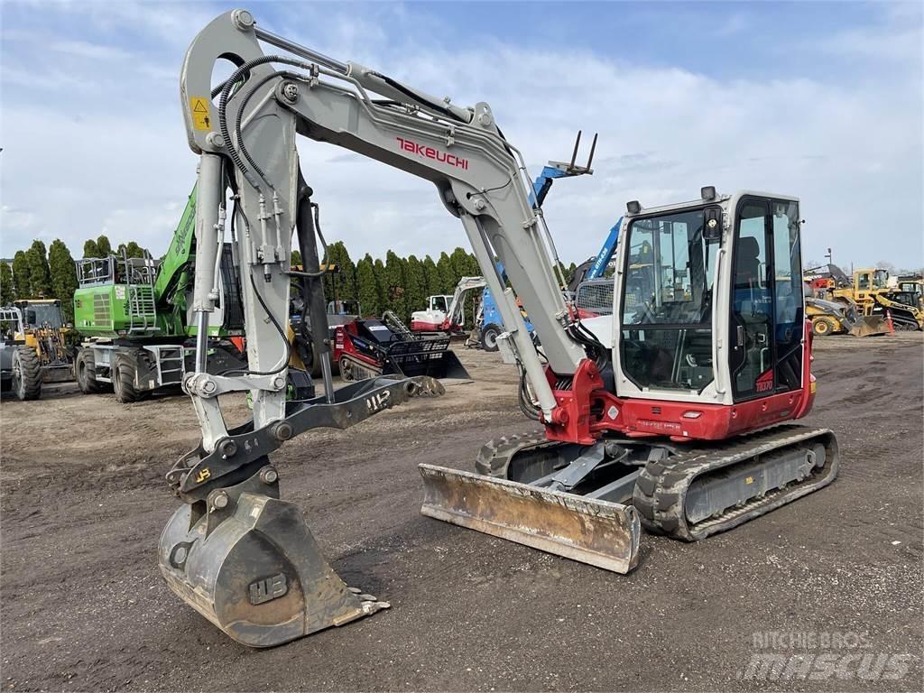 Takeuchi TB370 Верижен екскаватор