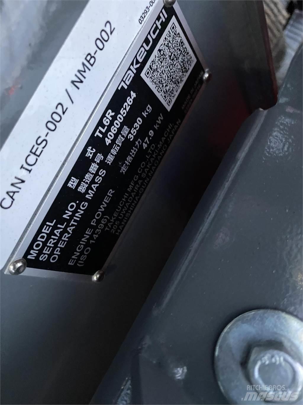 Takeuchi TL6R Мини товарачи
