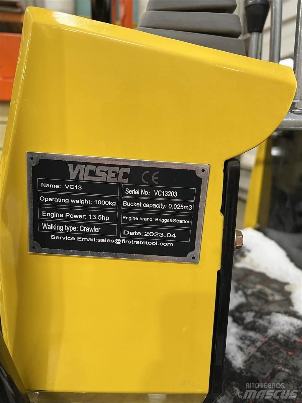 Vicsec VC13 Мини екскаватори < 7 т