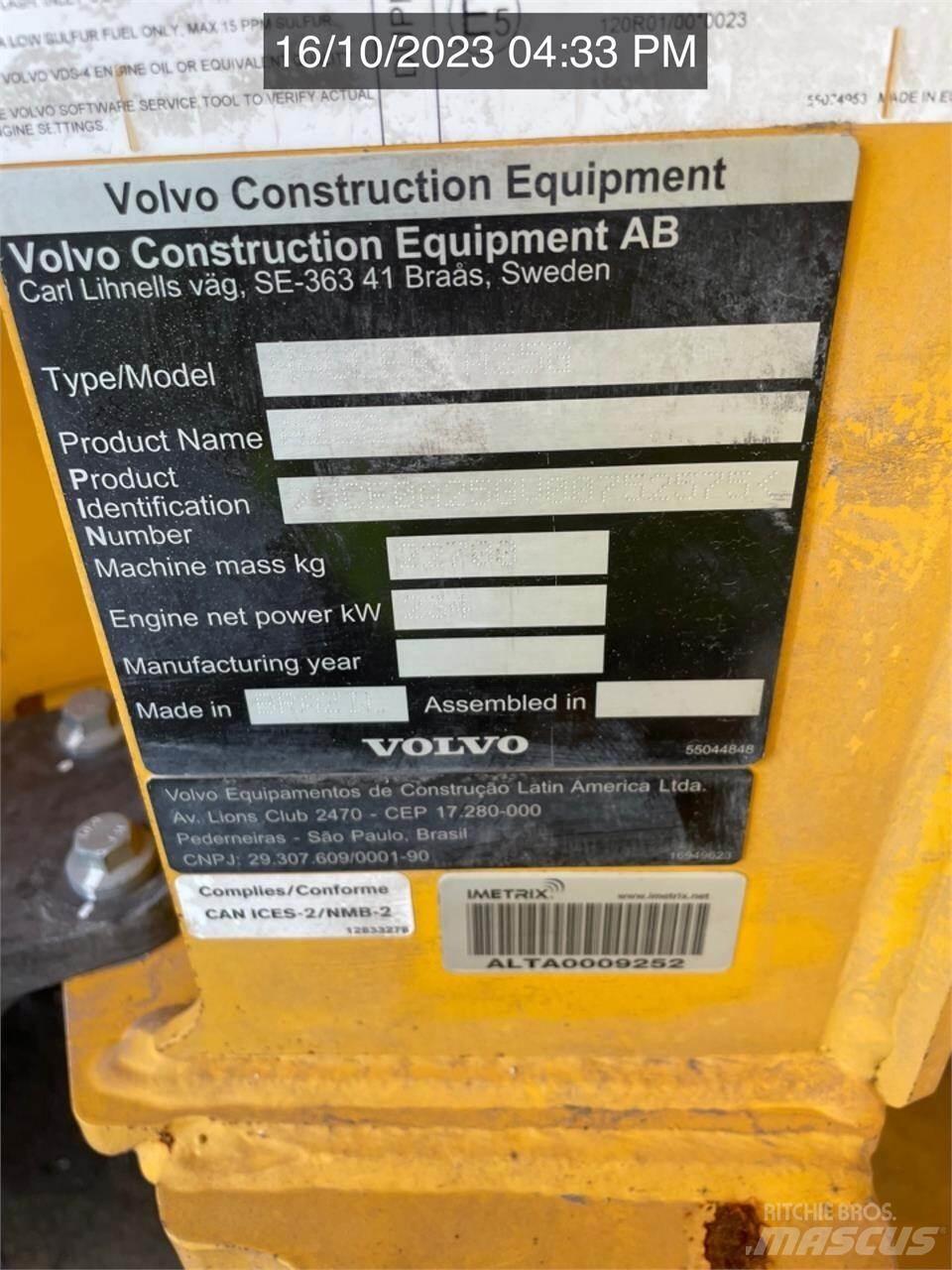 Volvo A25G Дъмпери/моторни превозни средства