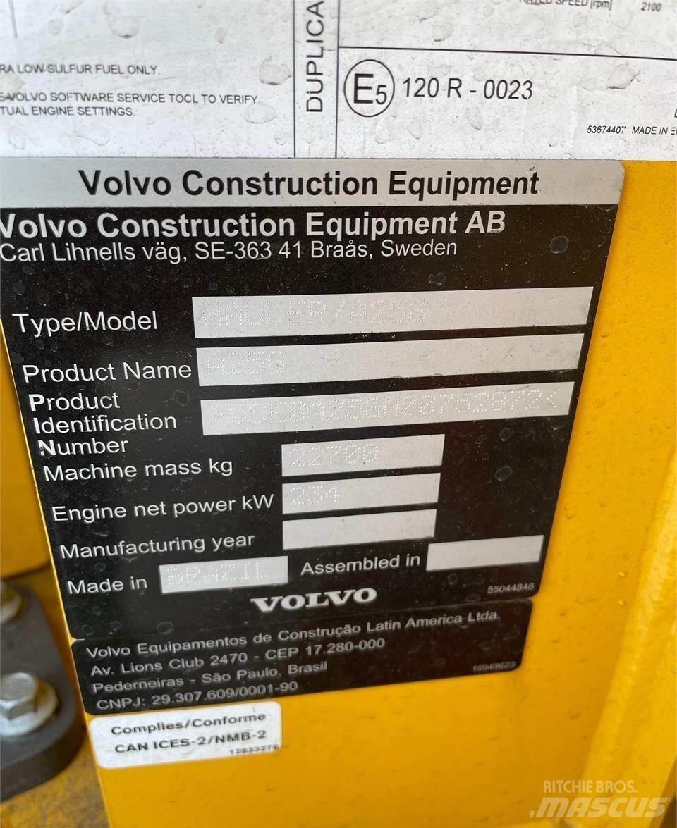 Volvo A25G Дъмпери/моторни превозни средства