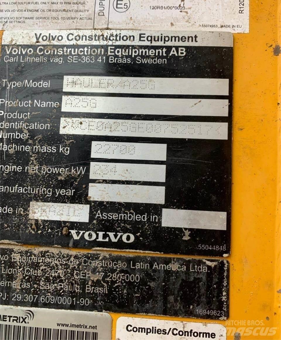 Volvo A25G Дъмпери/моторни превозни средства