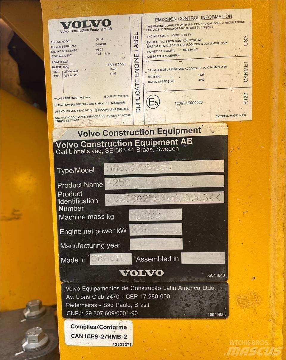 Volvo A25G Дъмпери/моторни превозни средства