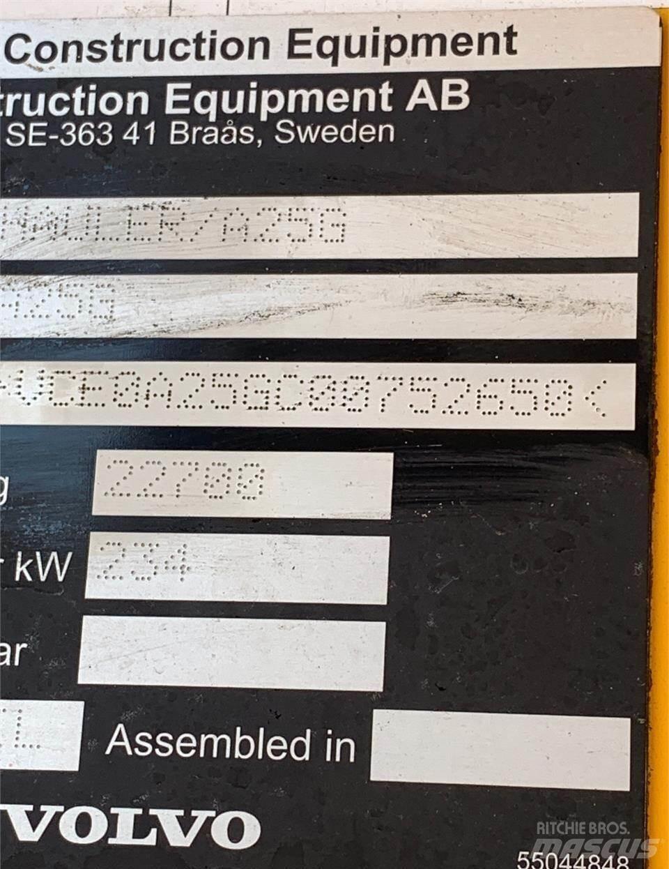 Volvo A25G Дъмпери/моторни превозни средства