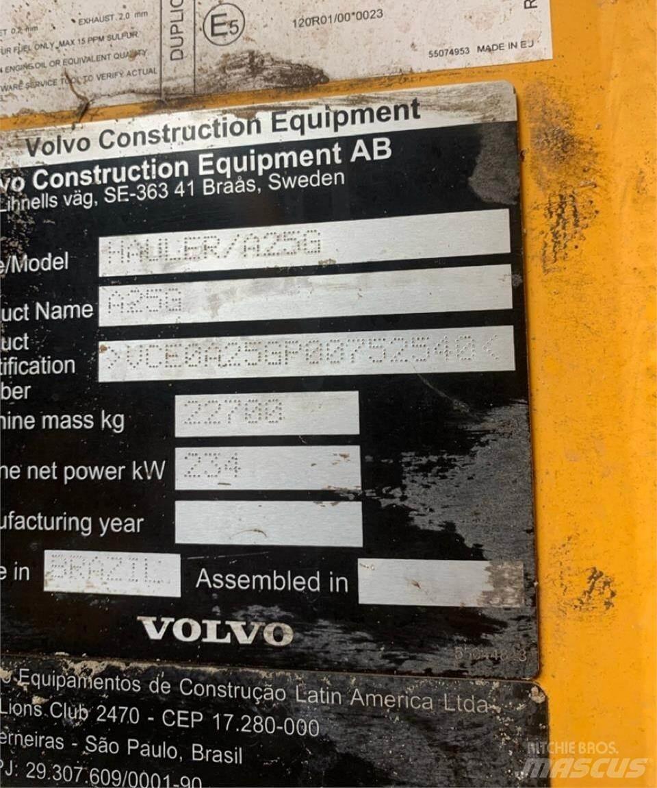 Volvo A25G Дъмпери/моторни превозни средства