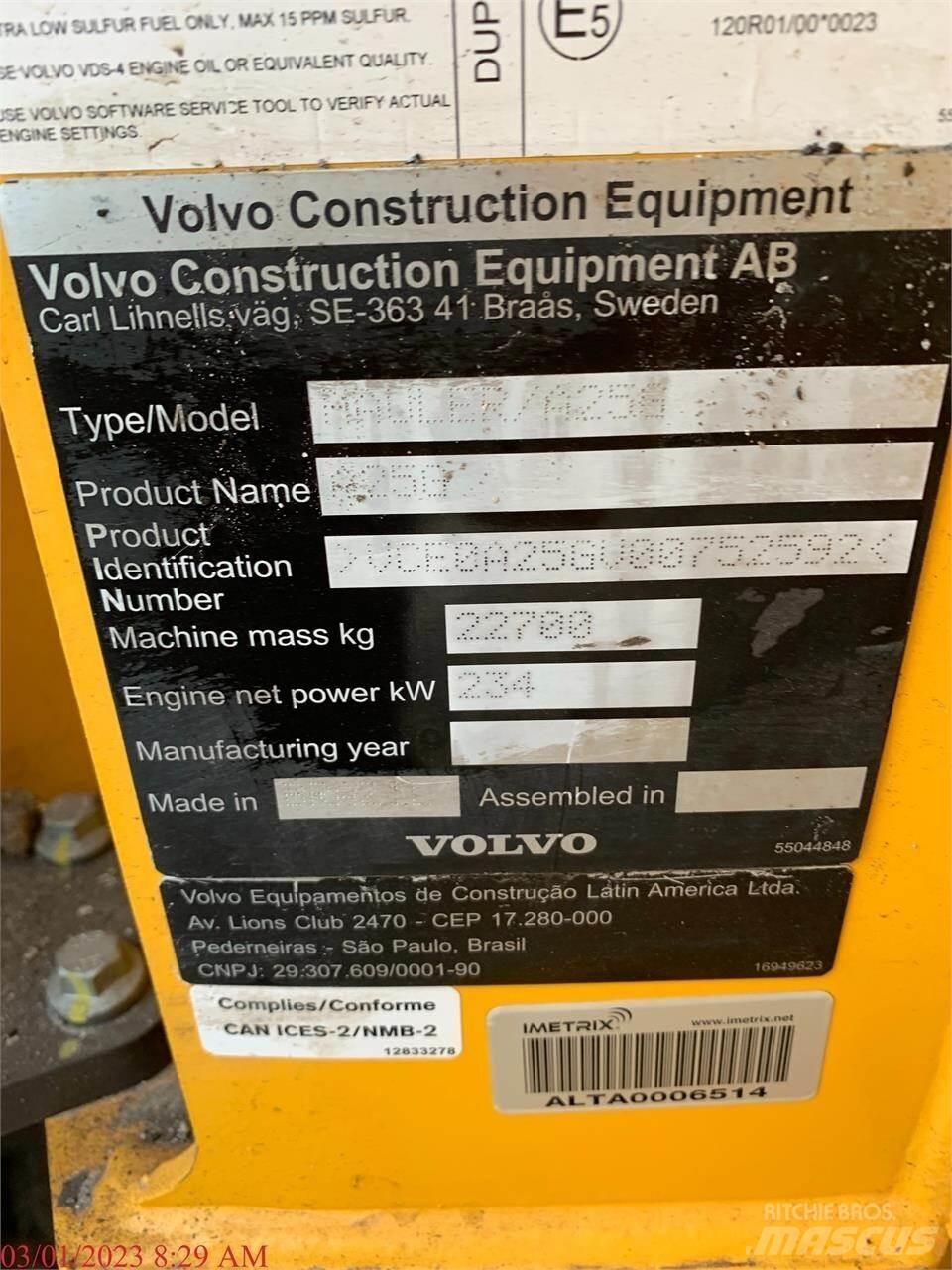 Volvo A25G Дъмпери/моторни превозни средства