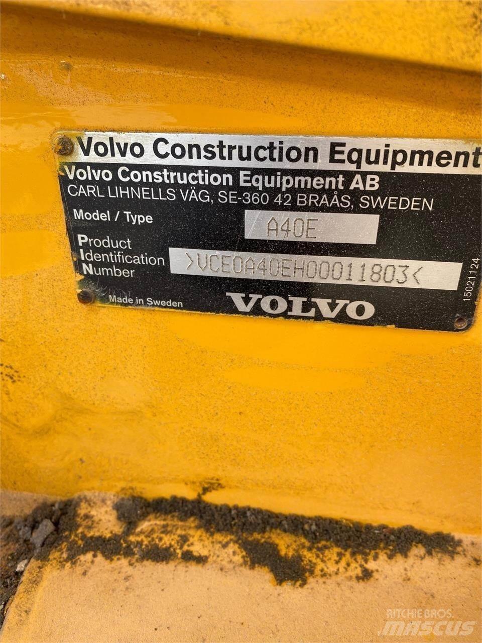 Volvo A40E Цистерни за вода
